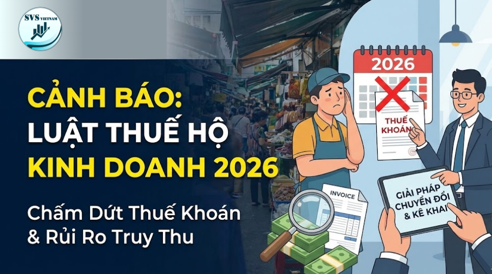 Cảnh báo thuế hộ kinh doanh năm 2026