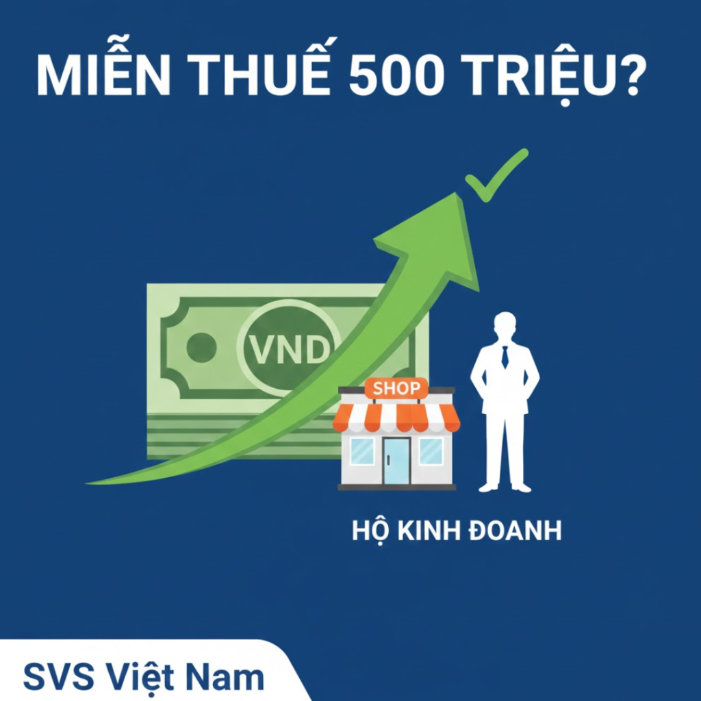 Hình ảnh Hộ kinh doanh miễn thuế doanh thu dưới 500 triệu và phải chuyển sang tính thuế theo lợi nhuận