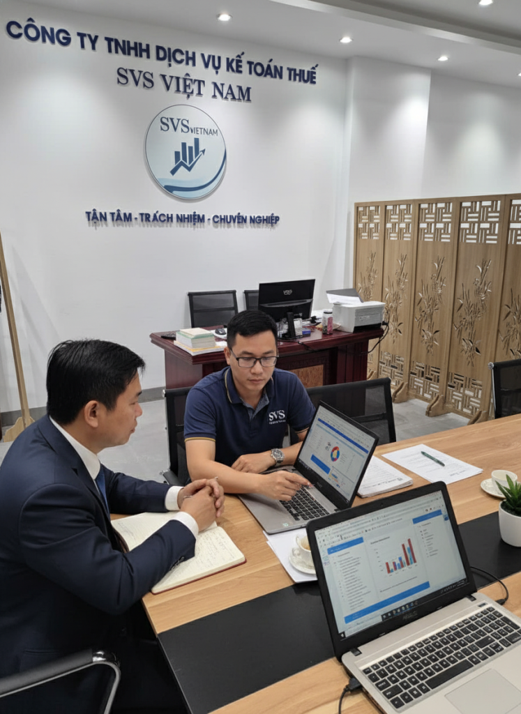 Tư vấn khách hàng về quy định thuế hộ kinh doanh nhóm 2