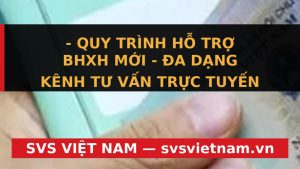 BHXH Việt Nam công bố quy trình hỗ trợ mới: Người dân cần biết gì? - SVS Việt Nam