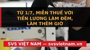Cực HOT: 21 Khoản Thu Nhập MIỄN THUẾ TNCN Từ 1/7/2024 Bạn Cần Biết Ngay! - SVS Việt Nam