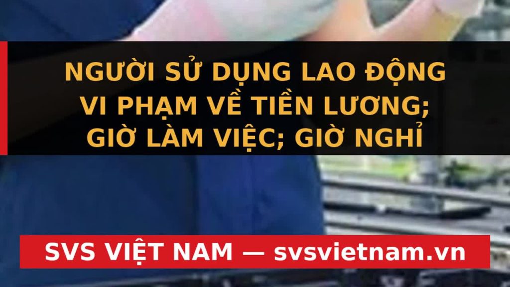 Nghị Định 283/2026/NĐ-CP: Doanh Nghiệp CẨN TRỌNG Bị Xử Phạt Vi Phạm Luật Lao Động Tiền Tỷ! - SVS Việt Nam