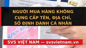 SỐC: Hóa Đơn Sai Thông Tin CÓ THỂ BỊ HỦY! Quy Định Mới Ghi Thông Tin Người Mua 2026 Cần Biết Ngay - SVS Việt Nam