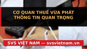 Thuế GTGT DNCX: Nắm Vững Quy Định Mới Từ 01/7/2025 Để Không Mất Tiền Oan! - SVS Việt Nam