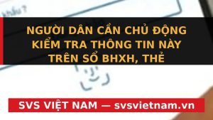 SỐC: Mã BHXH Chính Thức Chuyển Đổi Sang CCCD Từ 1/9/2026! Cần Làm Gì Để Không Mất Quyền Lợi? - SVS Việt Nam